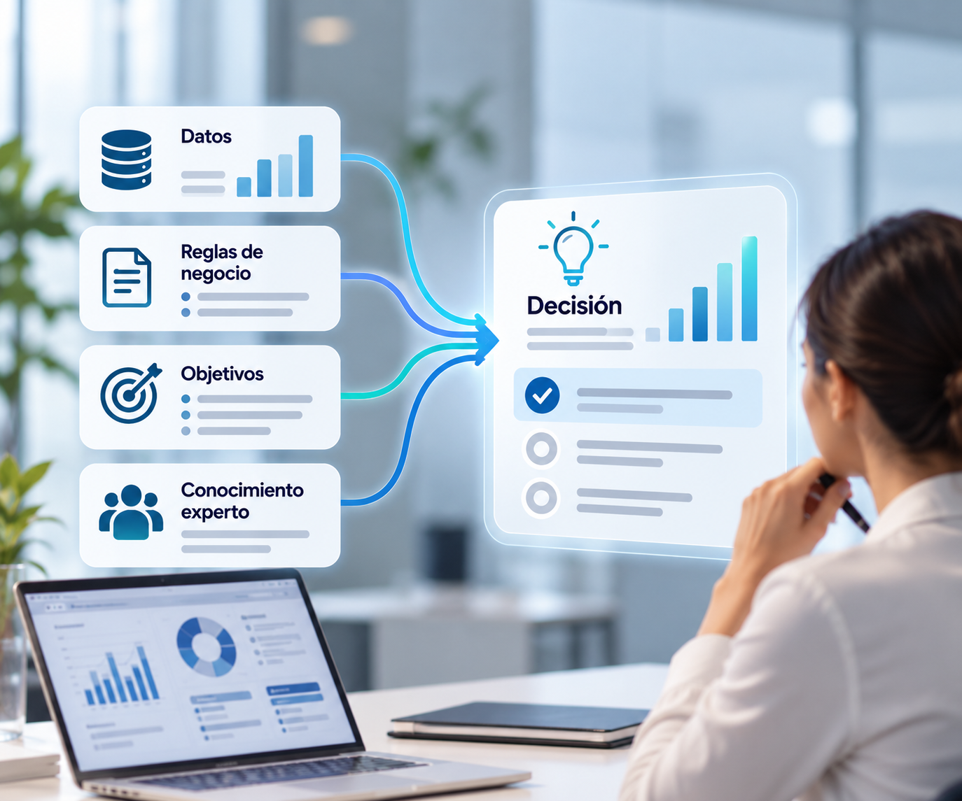 Aplicación empresarial de Intuitive Data Analytics